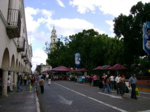 Merida paseo zocalo