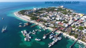 Isla Mujeres air view