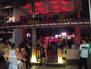 Playa del Carmen at night