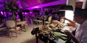 Jardin del Mar Wedding Cigar Roller