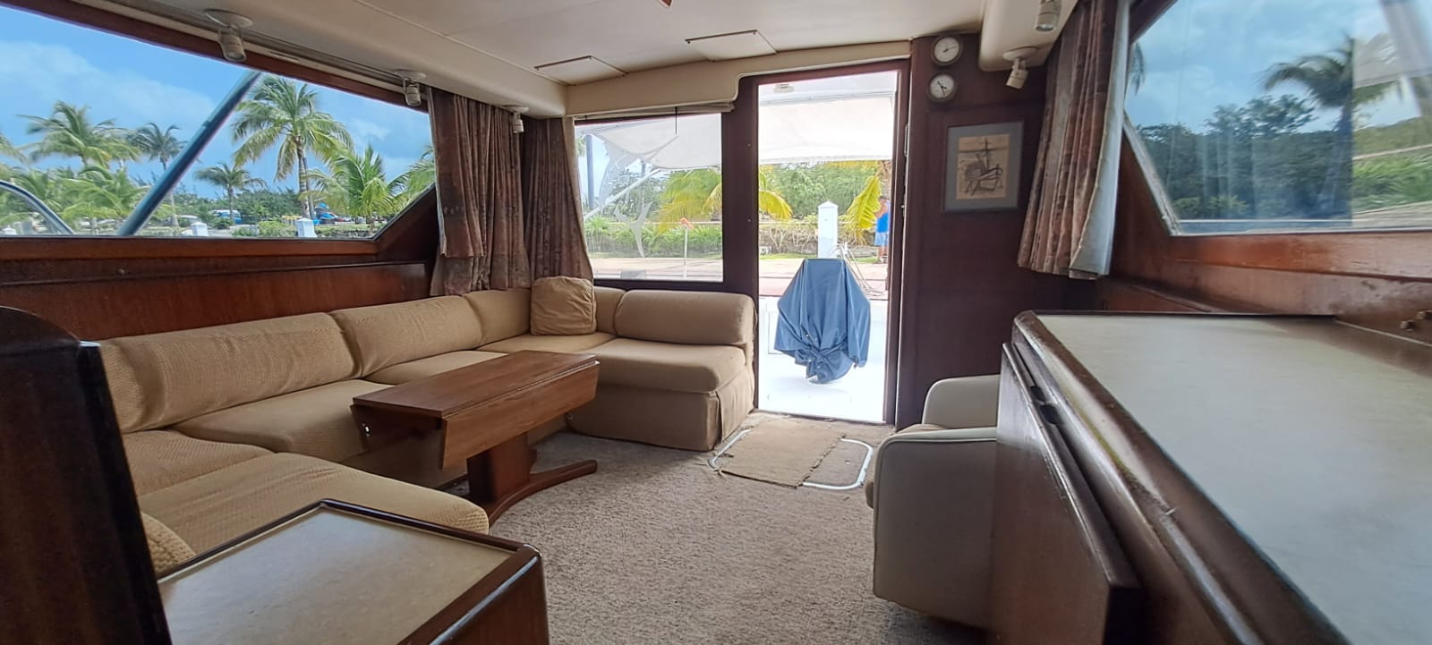 Cozumel Hatteras fishing boat