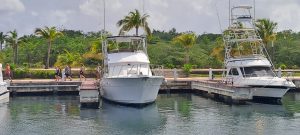 Cozumel Hatteras fishing boat