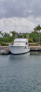 Cozumel Hatteras fishing boat