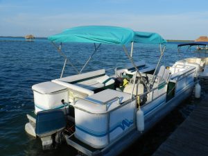 Bacalar rent a boat
